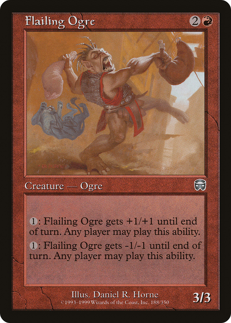 Flailing Ogre (MMQ-188) (Foil)