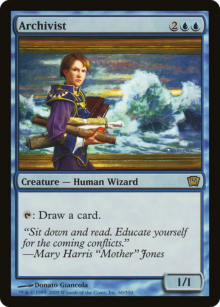 Archivist (9ED-060★) (Foil)
