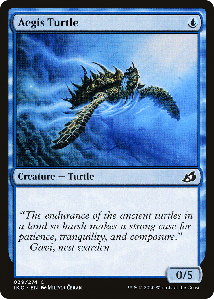 Aegis Turtle (IKO-039) (Foil)