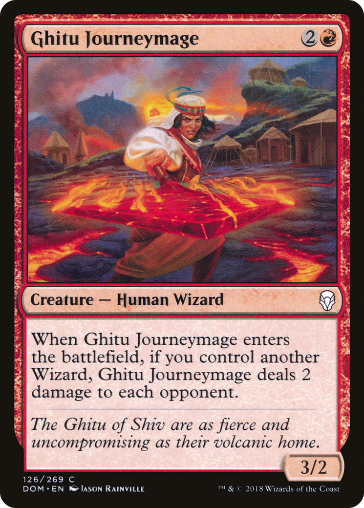 Ghitu Journeymage (DOM-126) (Foil)