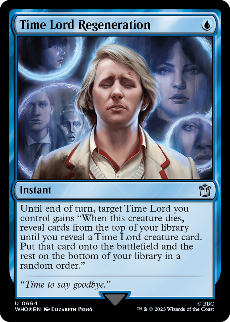 Time Lord Regeneration (WHO-664) (Surge Foil)
