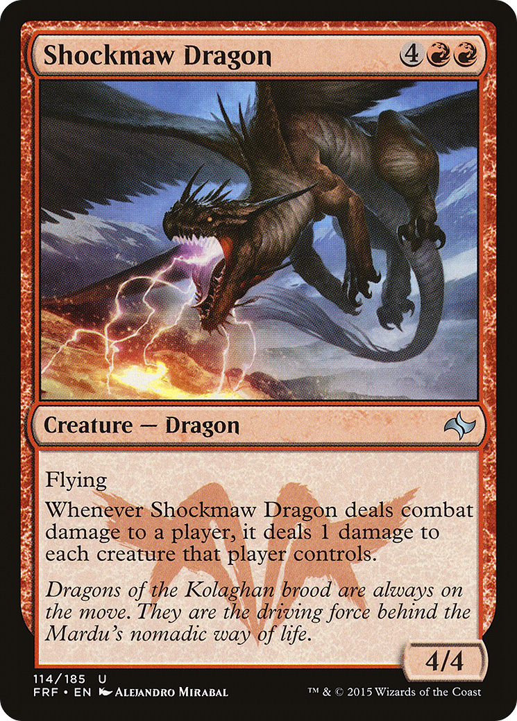Shockmaw Dragon (FRF-114) (Foil)