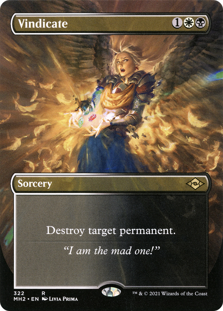 Vindicate (MH2-322) (Borderless) (Foil)
