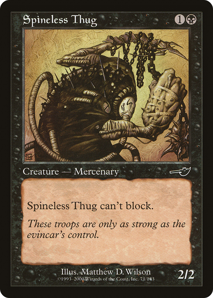 Spineless Thug (NMS-071)