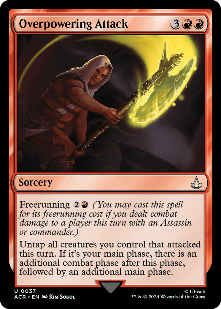 Overpowering Attack (ACR-037) (Foil)