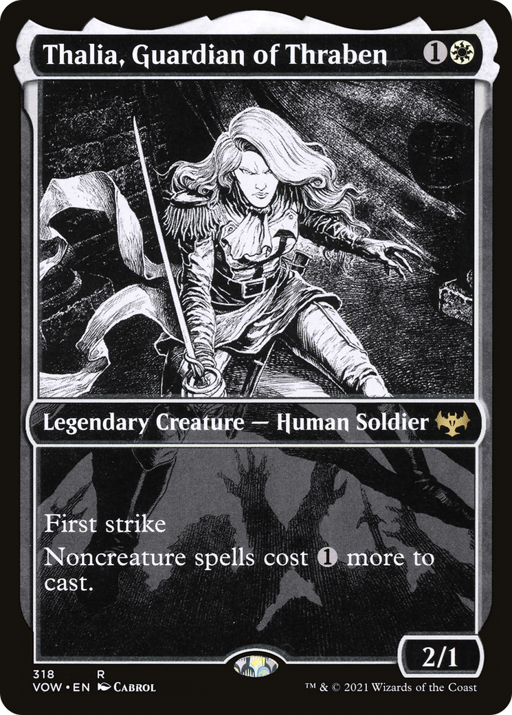 Thalia, Guardian of Thraben (VOW-318) (Showcase) (Foil)