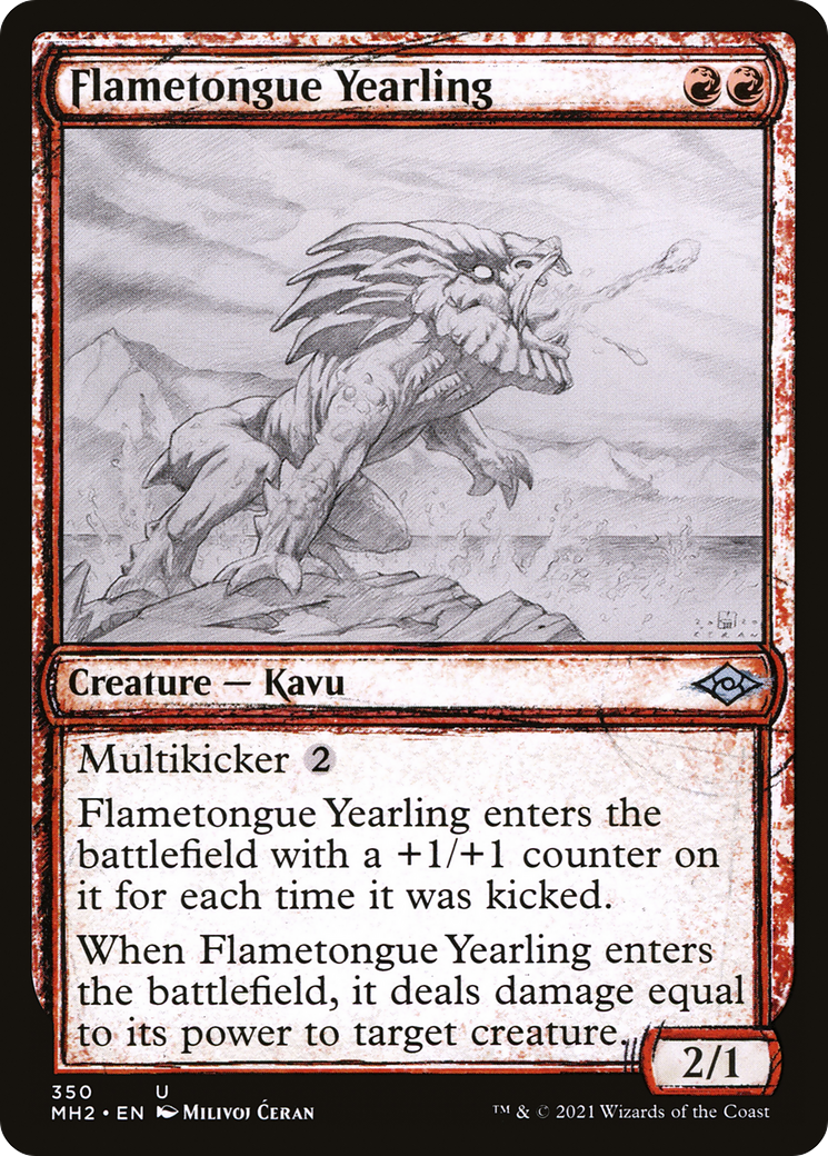 Flametongue Yearling (MH2-350) (Showcase)