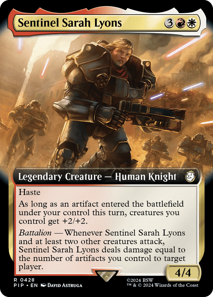 Sentinel Sarah Lyons (PIP-428) (Extended Art)