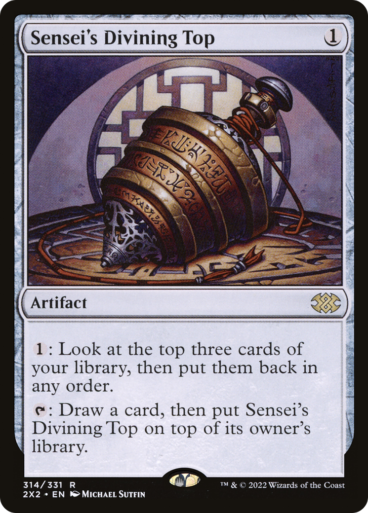 Sensei's Divining Top (2X2-314) (Foil)