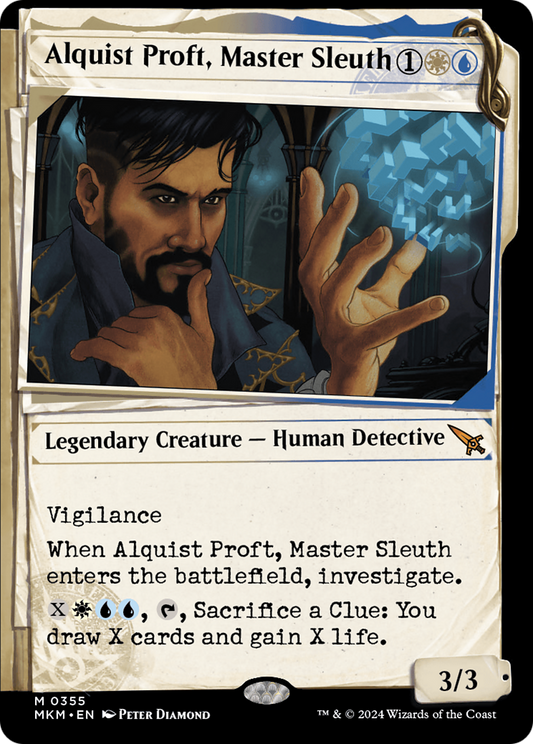 Alquist Proft, Master Sleuth (MKM-355) (Showcase)