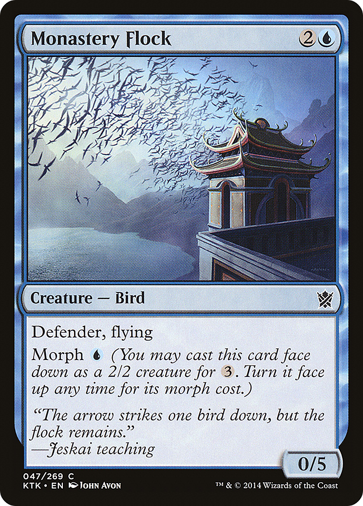 Monastery Flock (KTK-047) (Foil)