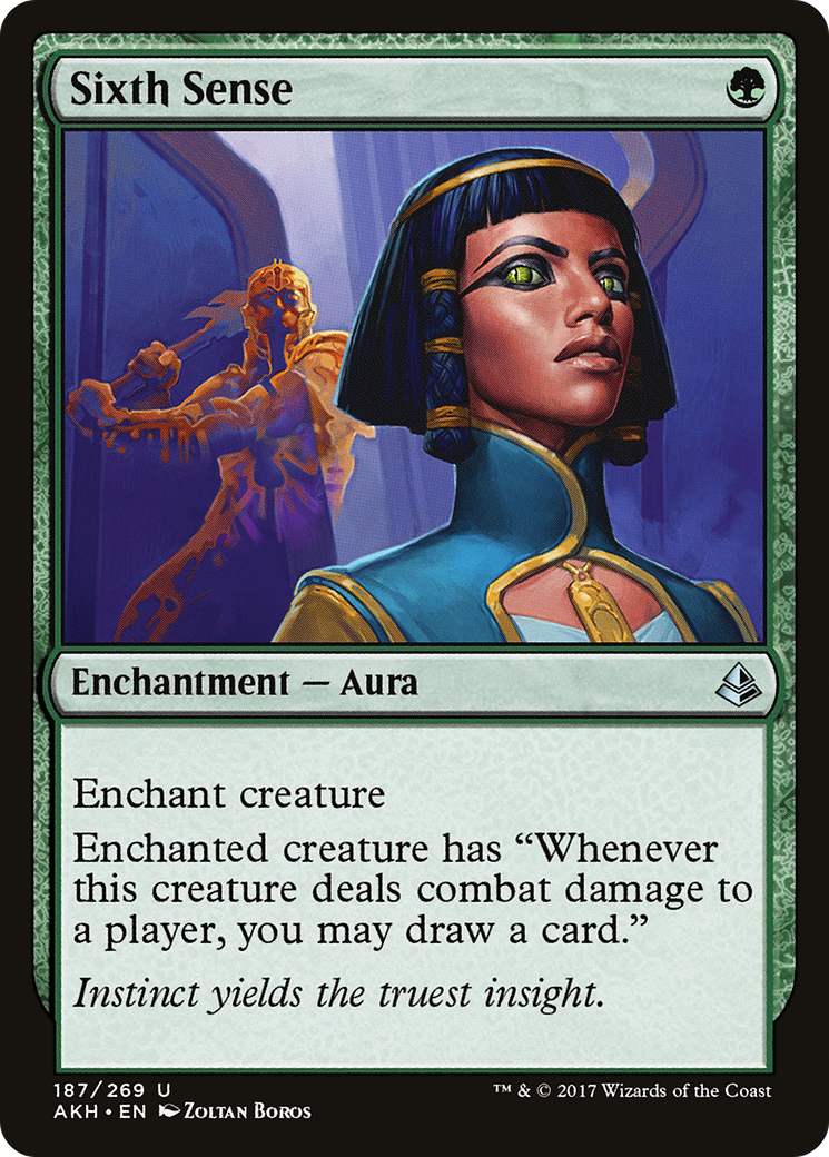 Sixth Sense (AKH-187) (Foil)
