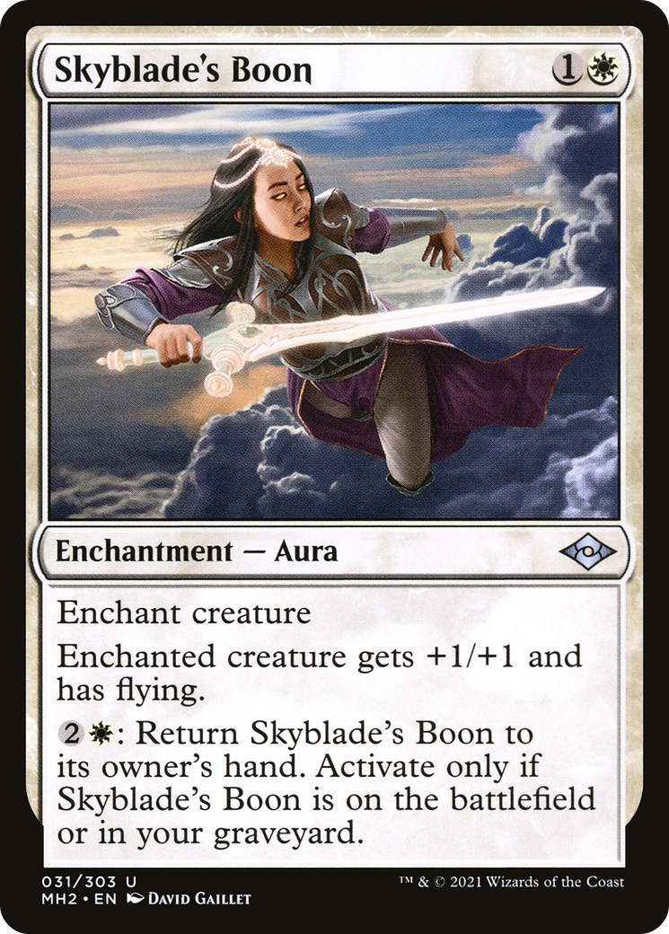 Skyblade's Boon (MH2-031) (Foil)