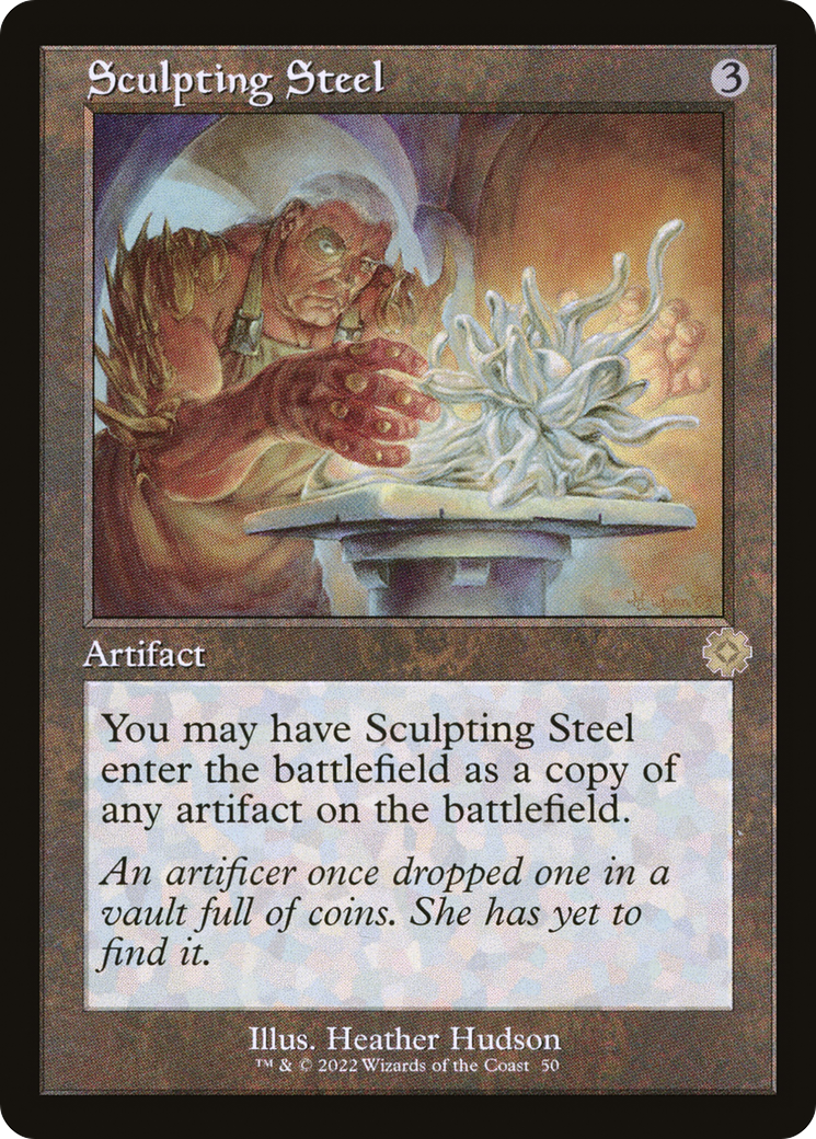 Sculpting Steel (BRR-050) (Foil)
