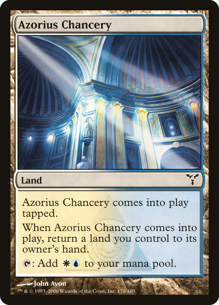 Azorius Chancery (DIS-170) (Foil)