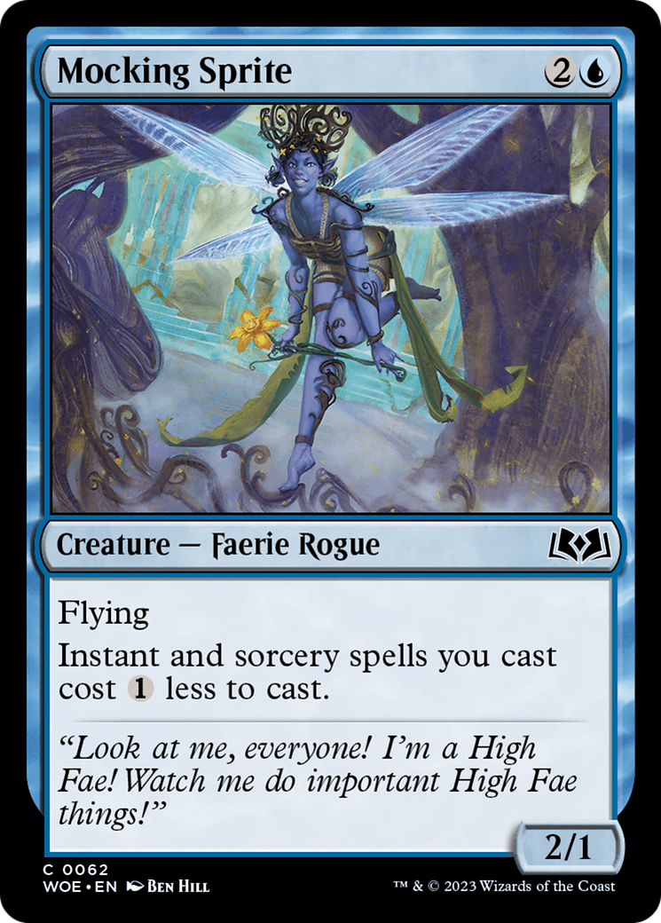 Mocking Sprite (WOE-062) (Foil)