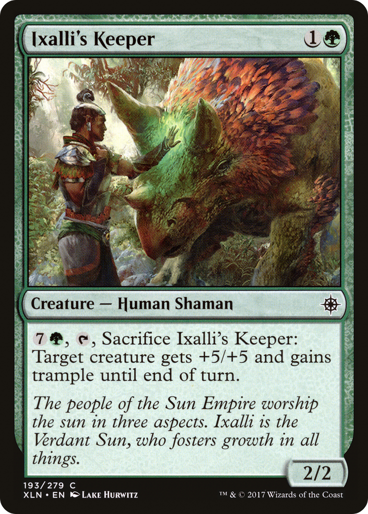 Ixalli's Keeper (XLN-193) (Foil)