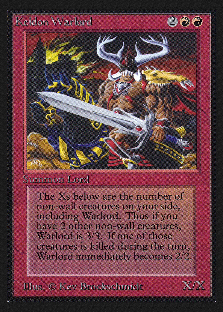 Keldon Warlord (CED-161)