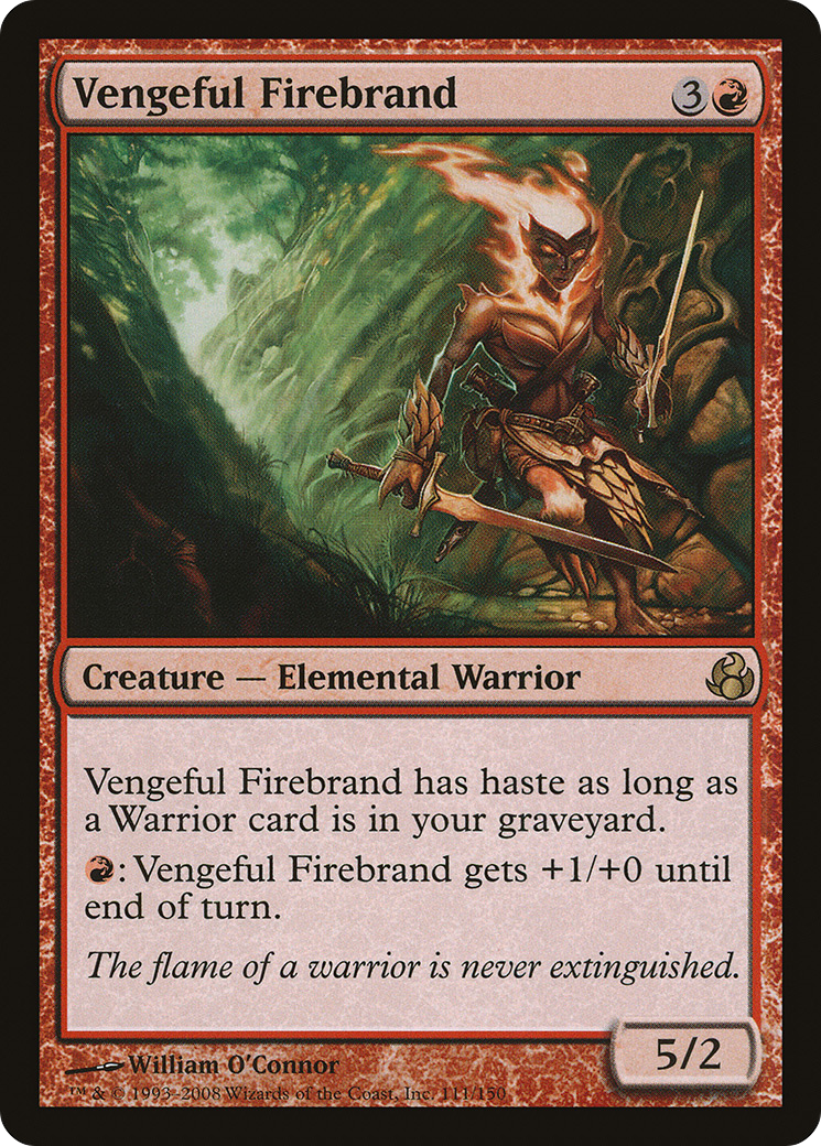 Vengeful Firebrand (MOR-111) (Foil)
