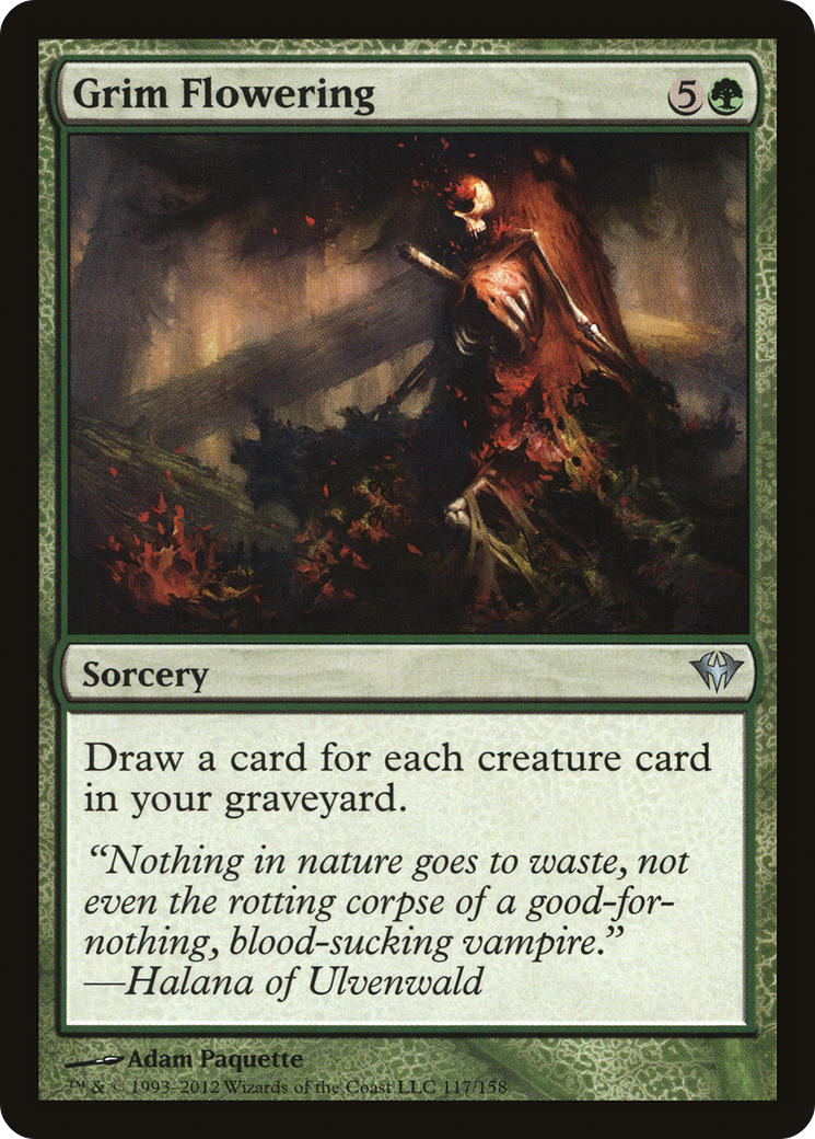 Grim Flowering (DKA-117) (Foil)