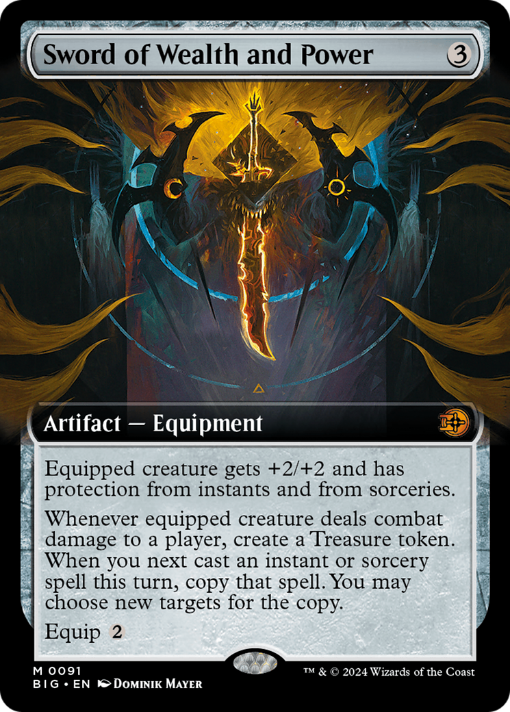 Sword of Wealth and Power (BIG-091) (Extended Art)