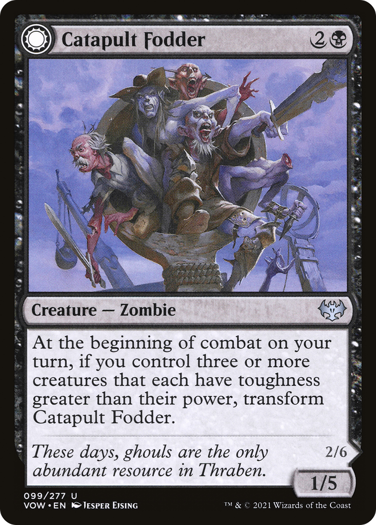 Catapult Fodder // Catapult Captain (VOW-099)