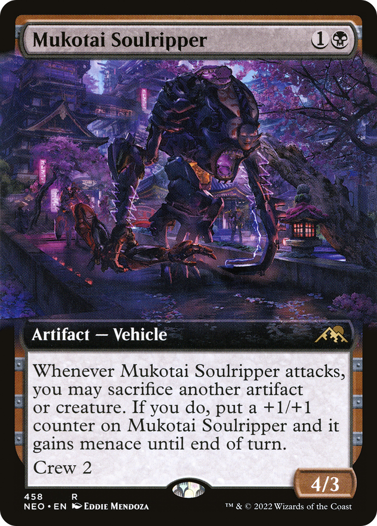 Mukotai Soulripper (NEO-458) (Extended Art) (Foil)