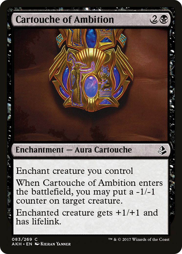 Cartouche of Ambition (AKH-083)