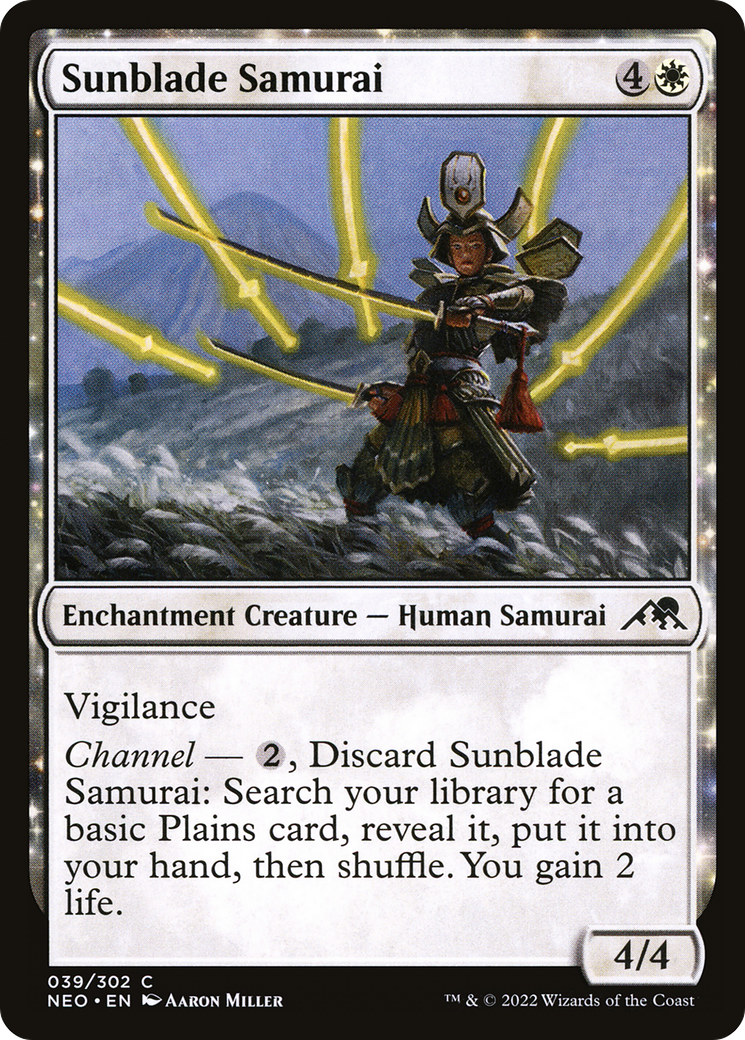 Sunblade Samurai (NEO-039)