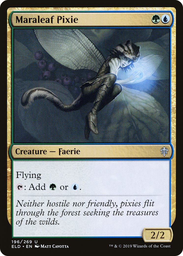 Maraleaf Pixie (ELD-196) (Foil)