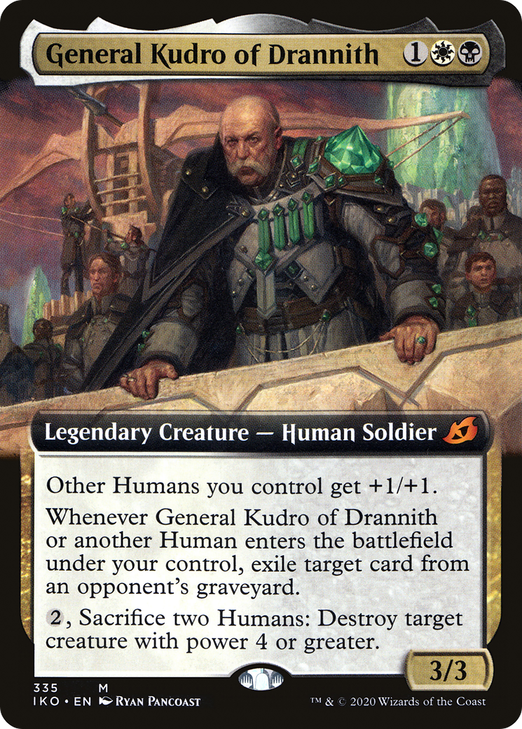General Kudro of Drannith (IKO-335) (Extended Art) (Foil)