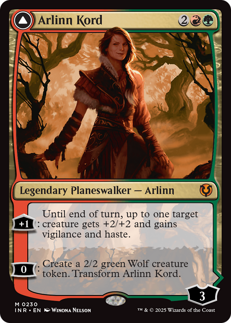 Arlinn Kord // Arlinn, Embraced by the Moon (INR-230) (Foil)