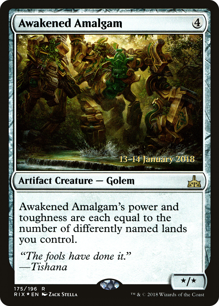 Awakened Amalgam (PRE-175S) (Foil)