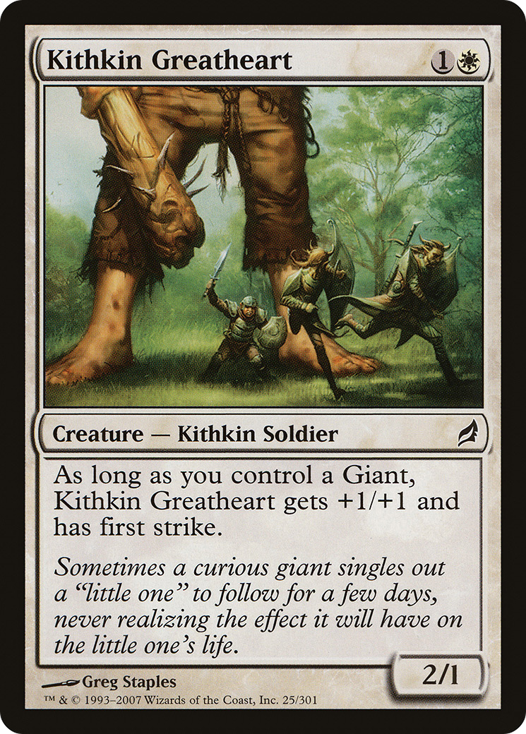 Kithkin Greatheart (LRW-025) (Foil)