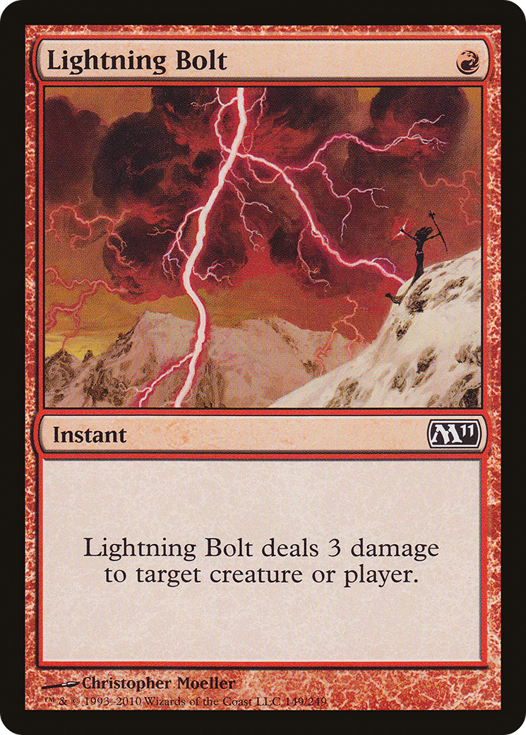Lightning Bolt (M11-149) (Foil)
