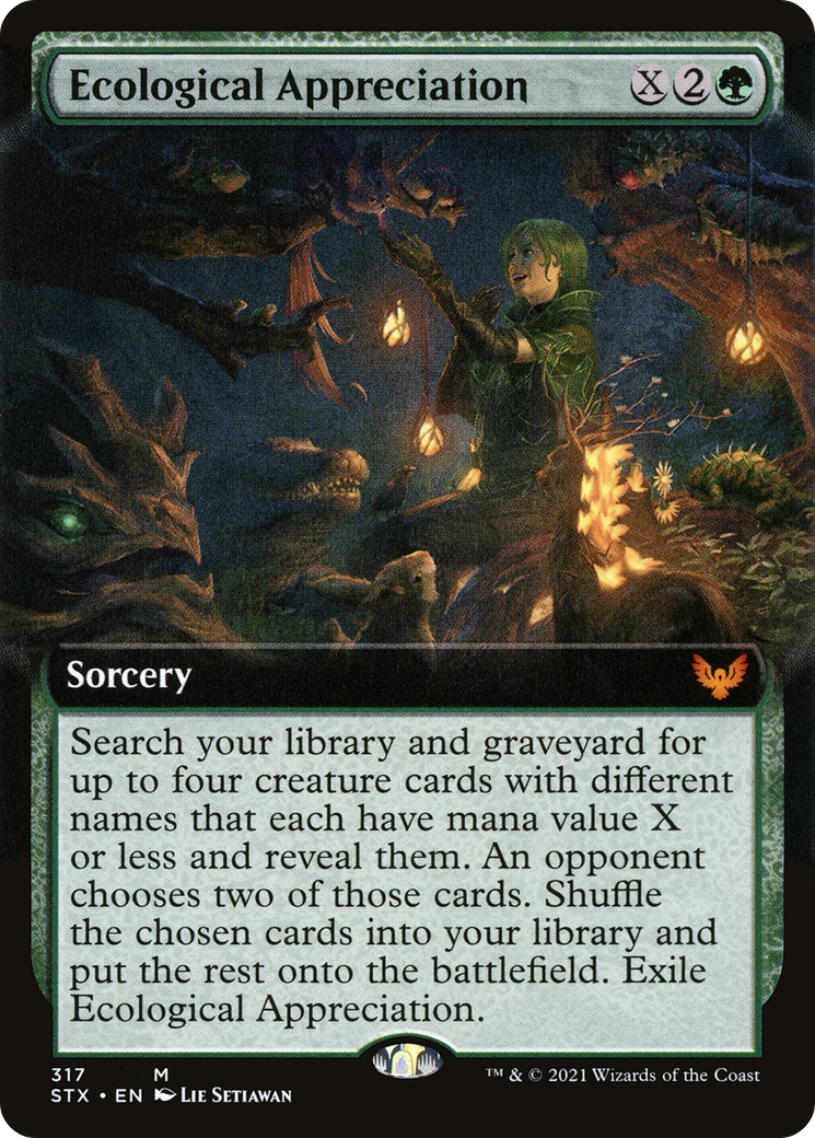 Ecological Appreciation (STX-317) (Extended Art)