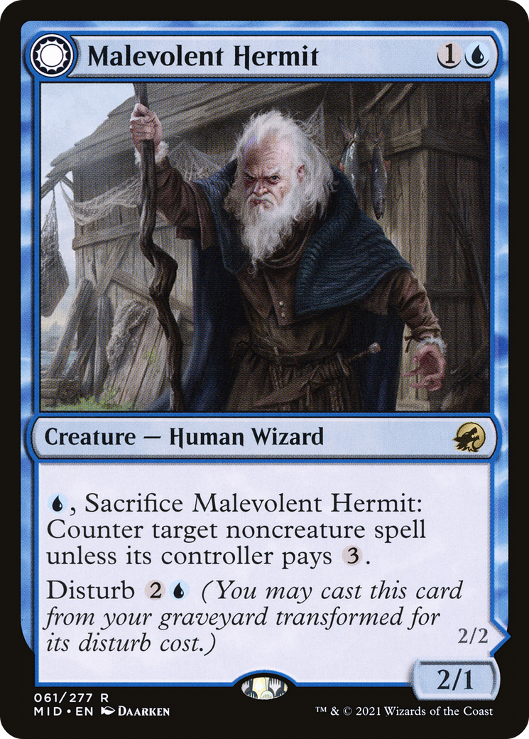 Malevolent Hermit // Benevolent Geist (MID-061)