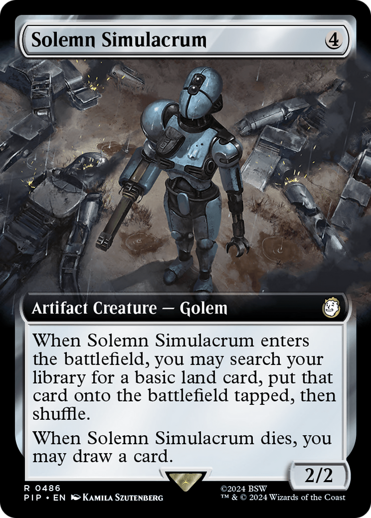 Solemn Simulacrum (PIP-486) (Extended Art) (Foil)