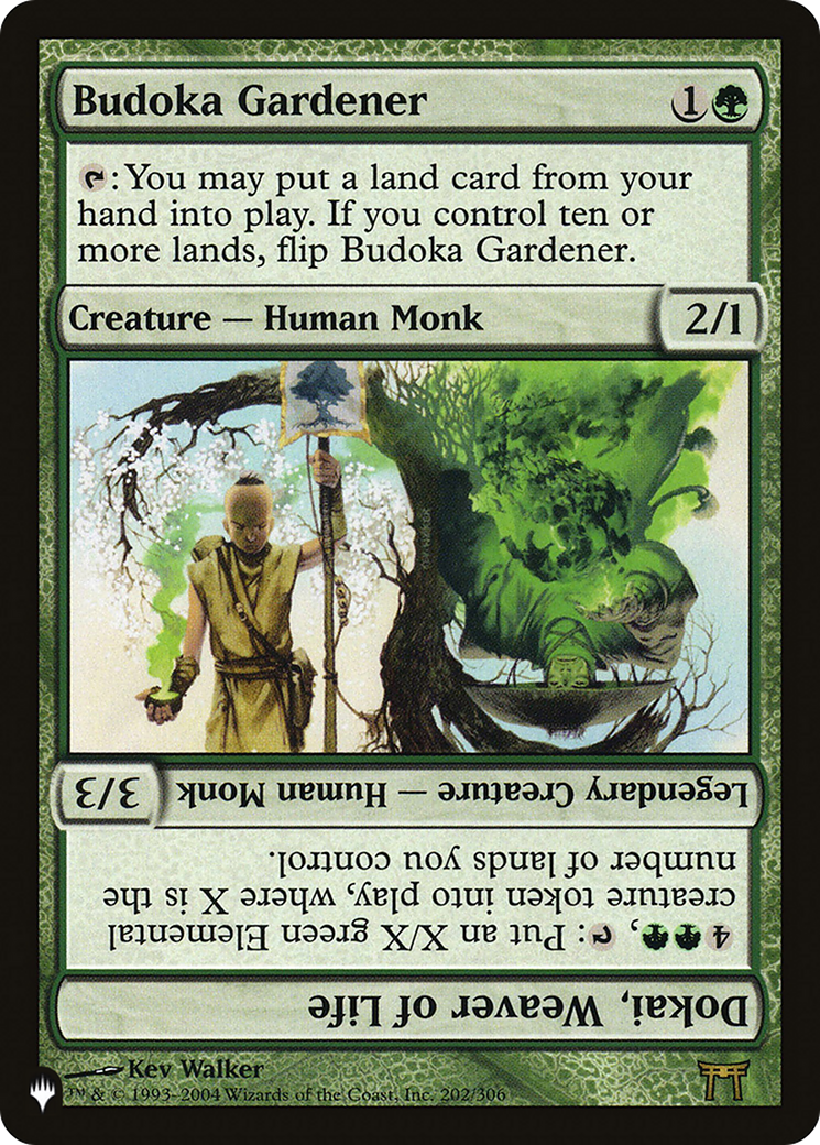 Budoka Gardener // Dokai, Weaver of Life (LIST-CHK-202)