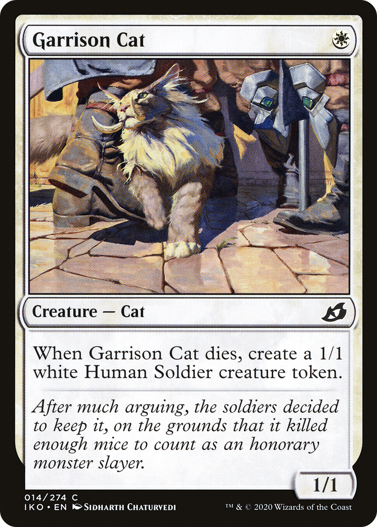 Garrison Cat (IKO-014) (Foil)