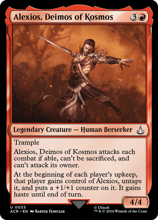 Alexios, Deimos of Kosmos (ACR-033) (Foil)