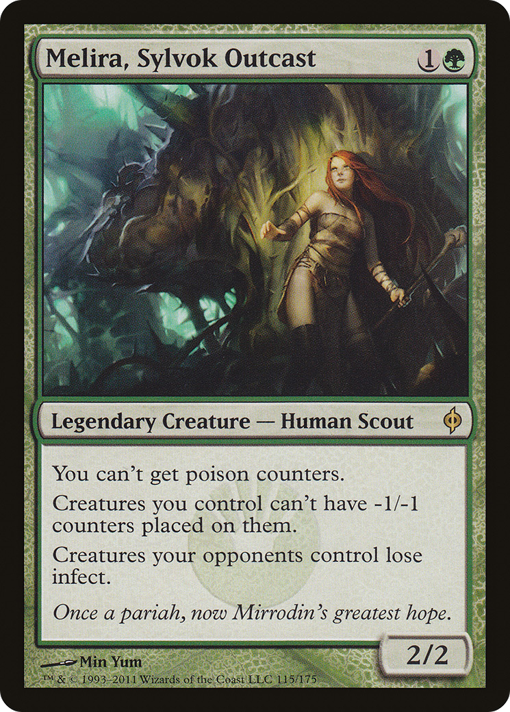 Melira, Sylvok Outcast (NPH-115) (Foil)