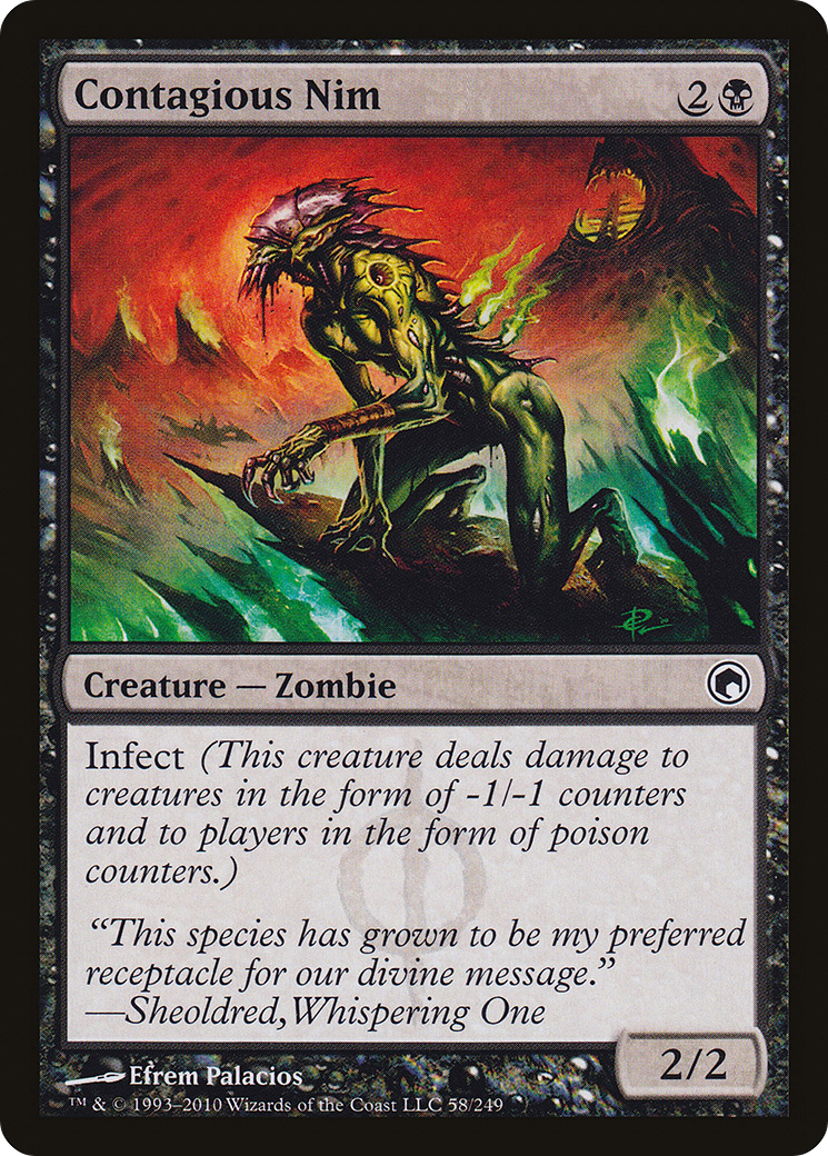 Contagious Nim (SOM-058) (Foil)