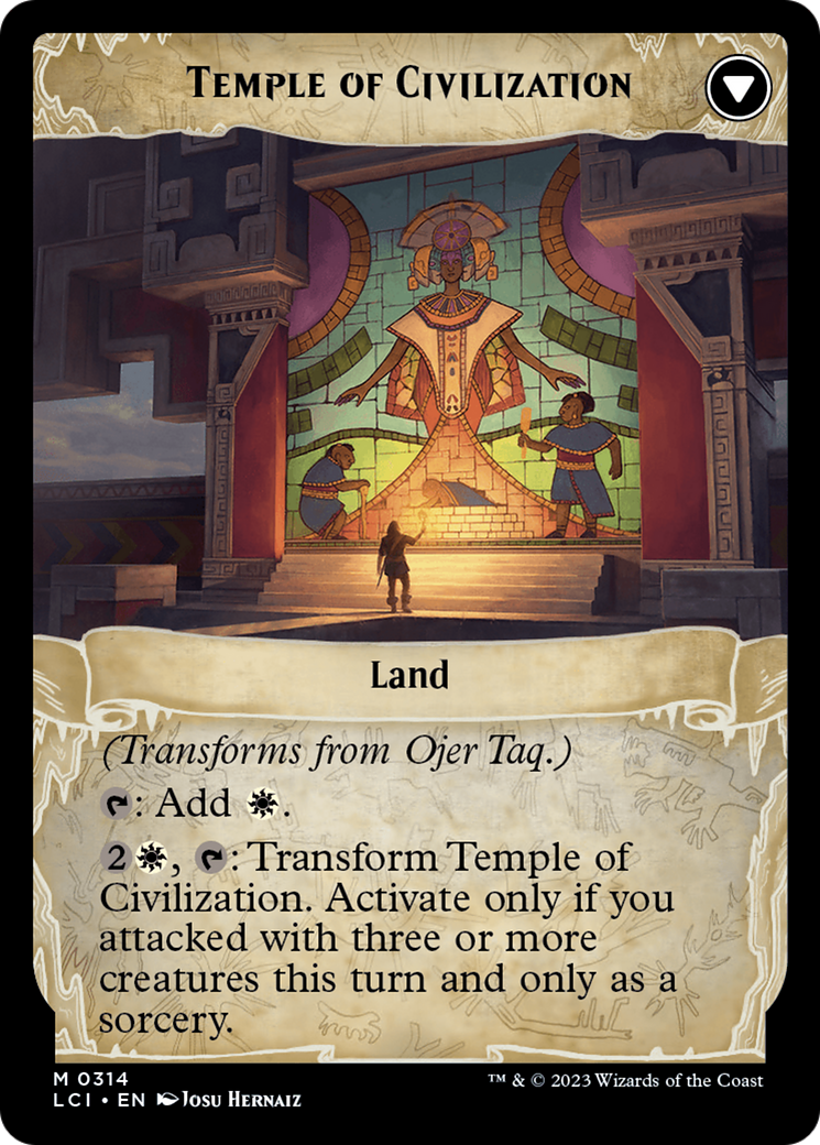 Ojer Taq, Deepest Foundation // Temple of Civilization (LCI-314) (Showcase)