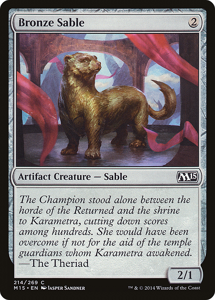 Bronze Sable (M15-214)