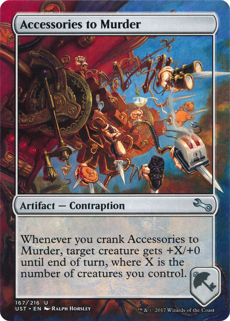 Accessories to Murder (UST-167) (Borderless)