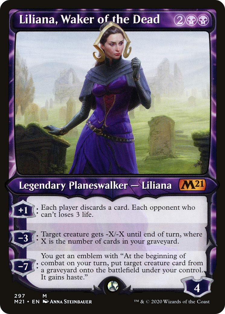 Liliana, Waker of the Dead (M21-297) (Showcase) (Foil)