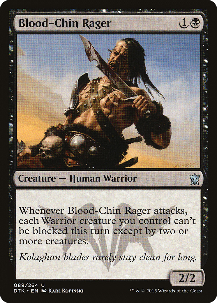 Blood-Chin Rager (DTK-089) (Foil)