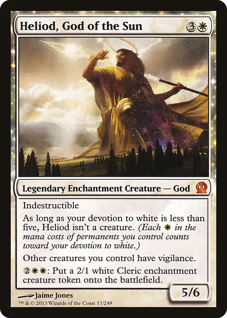 Heliod, God of the Sun (THS-017) (Foil)