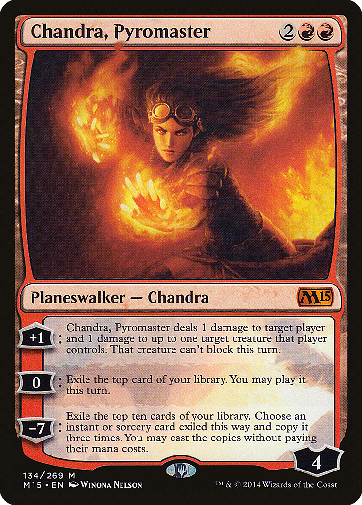 Chandra, Pyromaster (M15-134) (Foil)